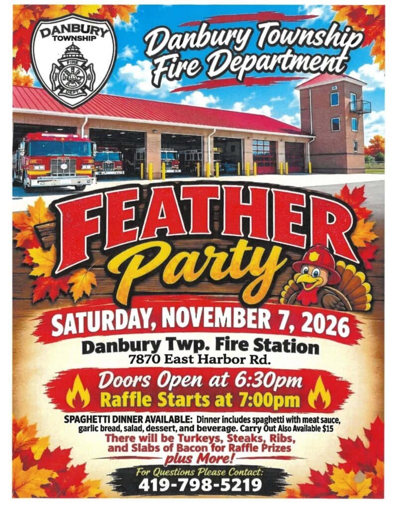 Printable Flyer for 2026 Feather Party