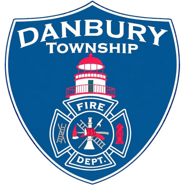 Fire Department Shield with lighthouse in center